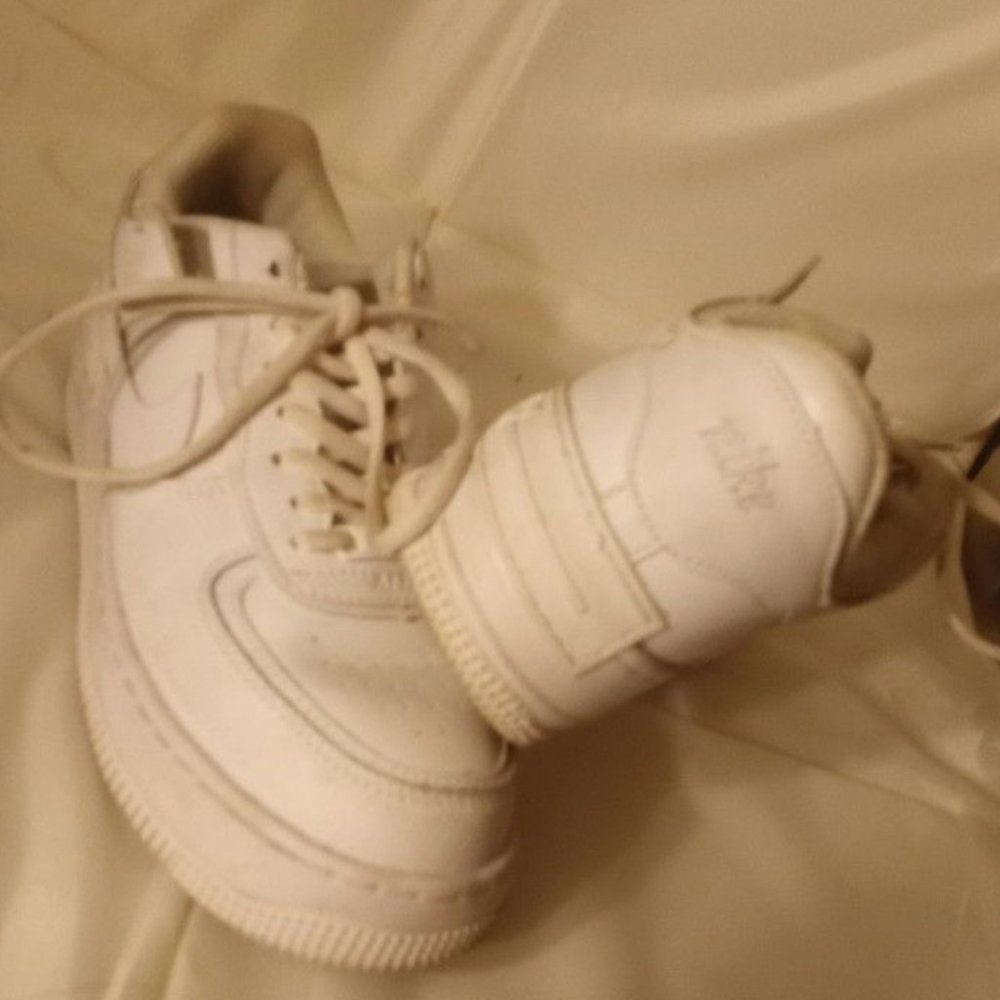 NIKE AIR FORCE 1 White C10919-100 Mens Size 8.5